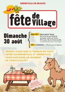 Fête de village - GEB - août 2026